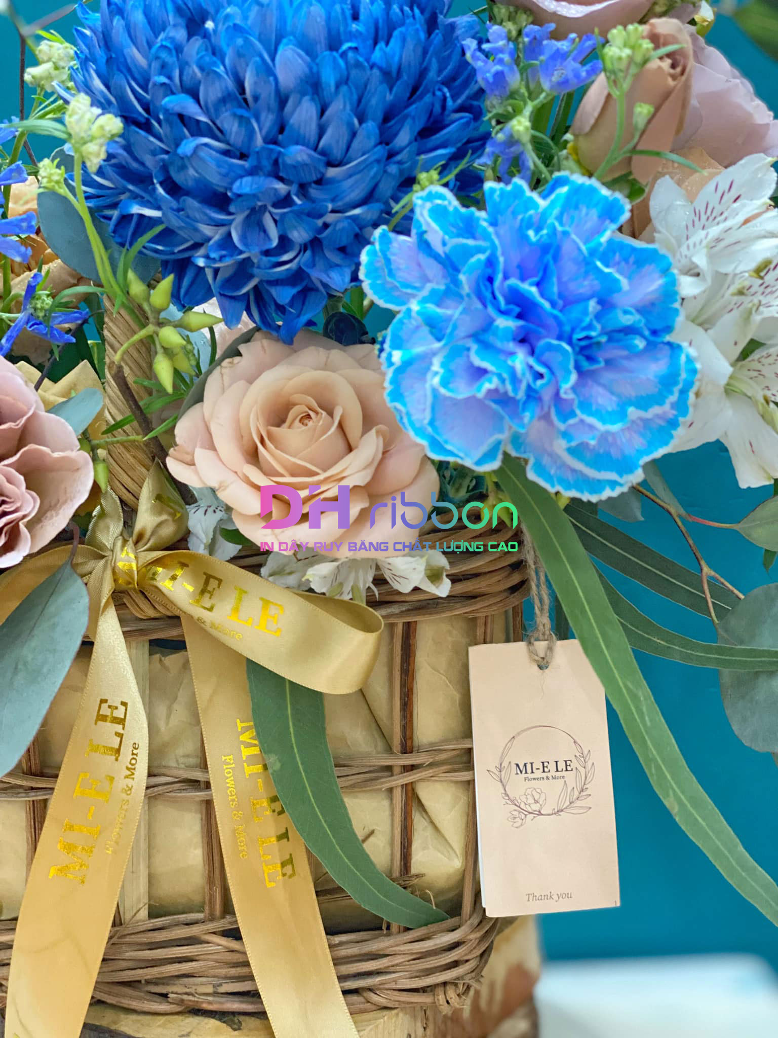 Dây Ruy Băng Gói Hoa 8