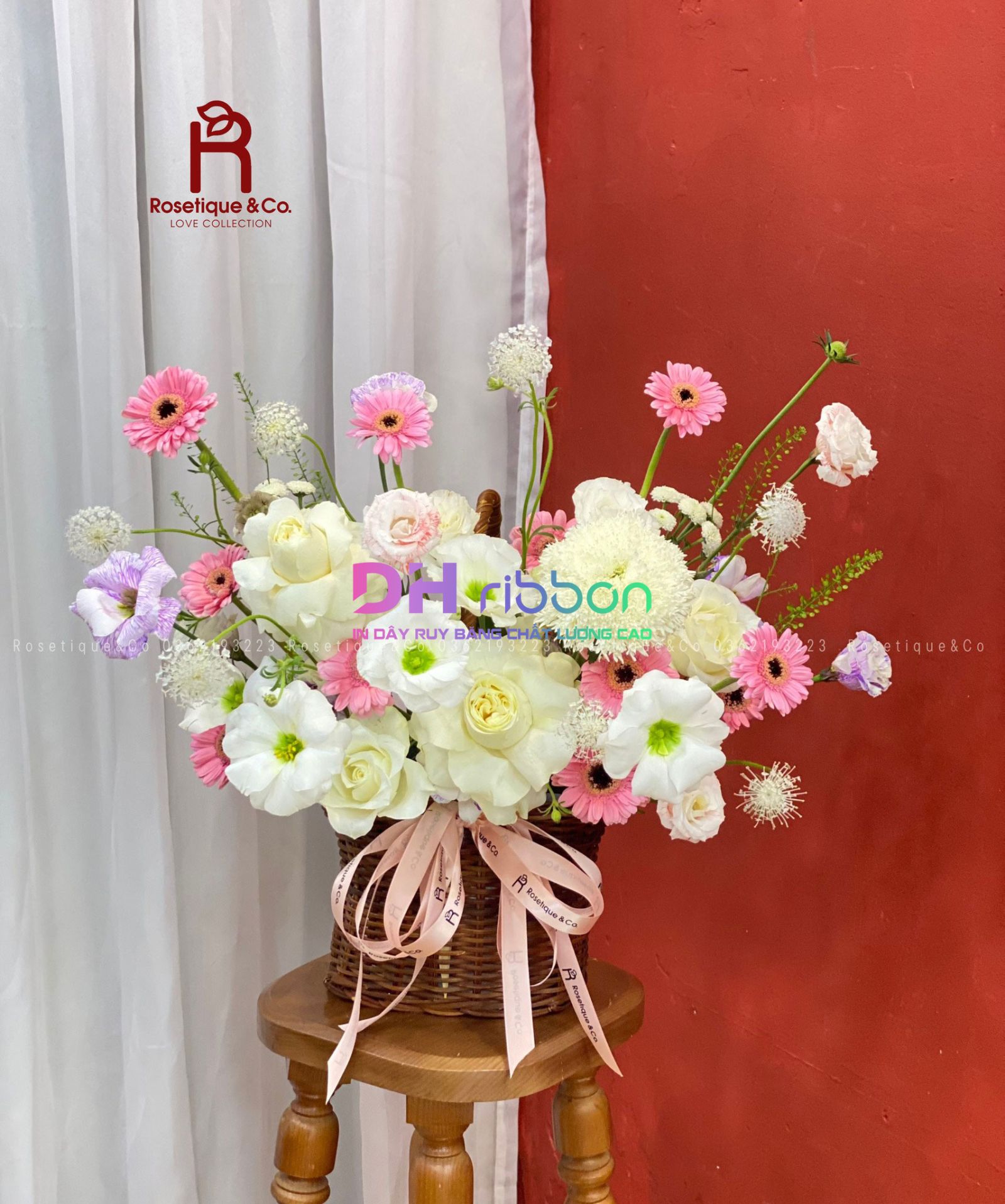 Dây Ruy Băng Gói Hoa 6