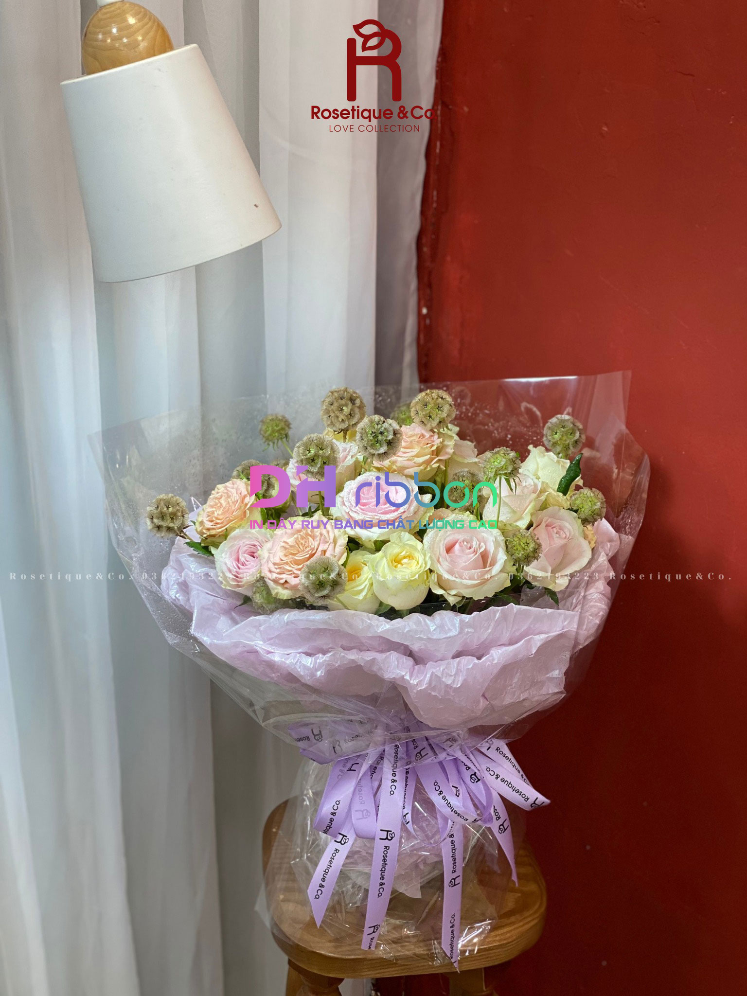 Dây Ruy Băng Gói Hoa 7